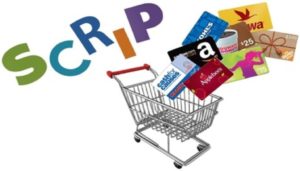 SCRIP with Gift Cards Going into Shopping Cart