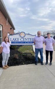 Junior Victoria Wilson,Campus Pastor Mr. Jeff Knori and junior Luke Sommers are part of Lake Center’s mission team traveling to the Dominican Republic March 16-23. The team is seeking financial support to fund their ministry work.