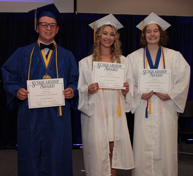 HRM Scholarship Recipients (1) HRM - Dylan, Hailey, Nadya